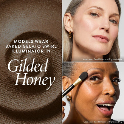 Baked Gelato Swirl Illuminator in Gilded Honey
