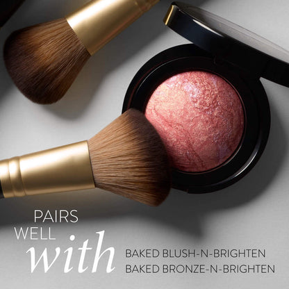 Dual-Ended Blush + Bronzer Brush