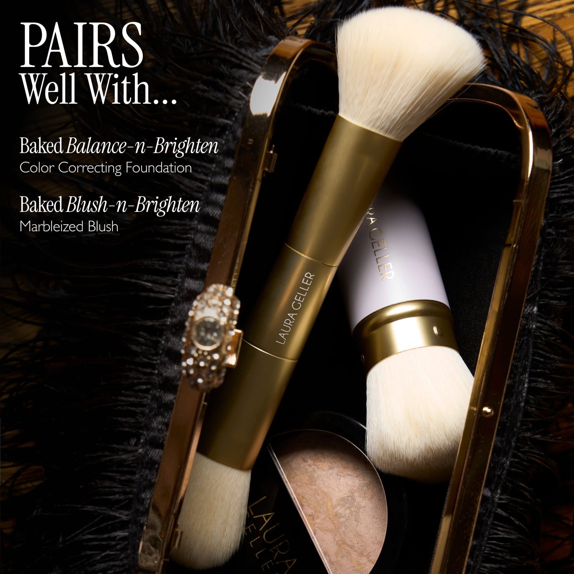 Limited Edition Face It All 2PC Face Brush Set